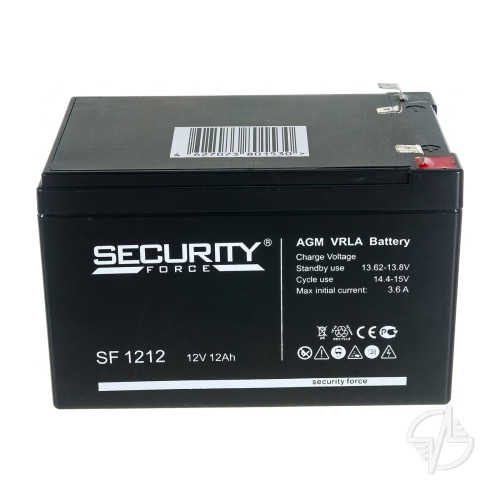 Аккумулятор SF 12В 12Ач Security Force (SF 1212)