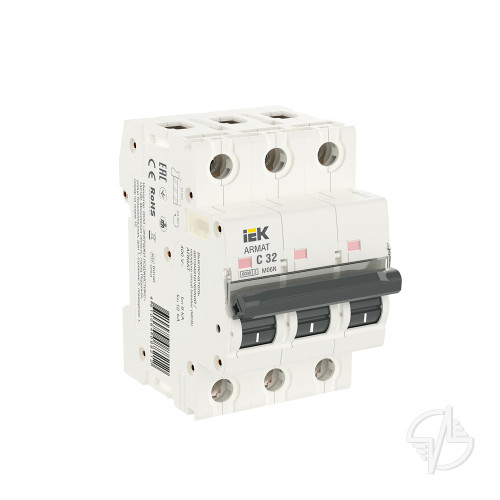 ARMAT Автоматический выключатель M06N 3P C 32А IEK (AR-M06N-3-C032)
