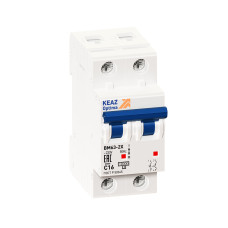 Выключатель автоматический модульный OptiDin BM63-2C16-УХЛ3 (Новый) (260599)