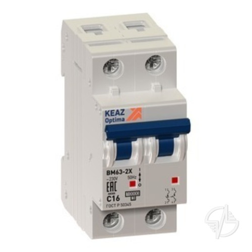 Выключатель автоматический модульный OptiDin BM63-2C32-УХЛ3 (Новый) (260604)