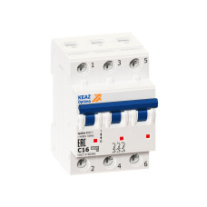 Выключатель автоматический модульный OptiDin BM63-3C6-УХЛ3 (Новый) (260803)