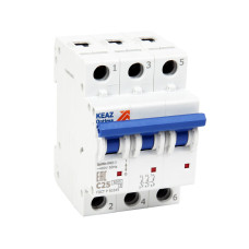 Выключатель автоматический трехполюсный 50А C 6кА AC OptiDin BM63-3C50-УХЛ3 (260800)