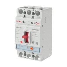 Автоматический выключатель YON MGS125 3P 50,4-63A 18kA (MGS125B-3TAMF0063)