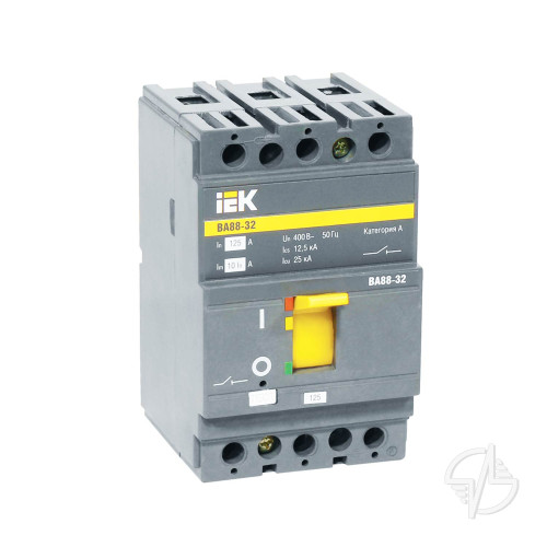 Автоматический выключатель ВА88-32 3Р 16А 25кА IEK (SVA10-3-0016-R)