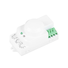 Датчик движения ДД-МВ201 1200Вт 360град 8м IP20 белый IEK