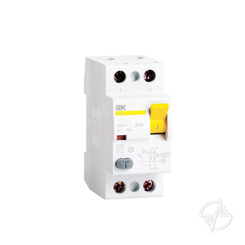Выключатель дифференциальный (УЗО) ВД1-63S 2Р 63А 100мА IEK