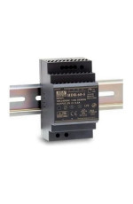 Блок питания AC-DC, 60Вт, вход 85-264 В AC 47-63Гц,120-370В DC, выход 12В,2.5А, в кожухе на DIN-рейку (HDR-60-12)