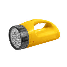 Фонарь светодиодный NPT-SP13-ACCU 12+18LED 90лм 50м аккумуляторный прожектор+кемпинг пластик 1.1Ач (94783)