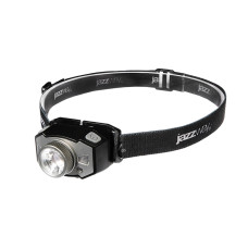 Фонарь налобный 5Вт LED + 2 RED SMD 5 режимов работы, дальность до 100м заряд microUSB в комплекте IP54 jazzway (5036642)