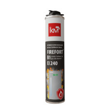 Пена огнестойкая монтажная FIREFORT B1 750 мл СИСТЕМА КМ (LO43490)
