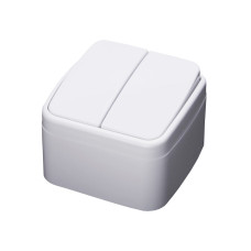 Выключатель 2-клавишный STEKKER, PSW10-42-20, открытой установки, 250В, 10А, IP20, серия Basic, белый (39032) Выключатель 2-клавишный STEKKER, PSW10-42-20, открытой установки, 250В, 10А, IP20, серия Basic, белый (39032)