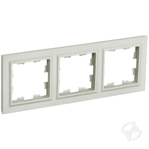 Рамка 3 поста РУ-3-БрКр бежевый BRITE (BR-M32-K10)