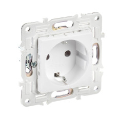 Розетка с заземлением без защитных шторок 16А SK-R05W арктический белый IEK Skandy (SK-R11-16-K01) Розетка с заземлением без защитных шторок 16А SK-R05W арктический белый IEK Skandy (SK-R11-16-K01)