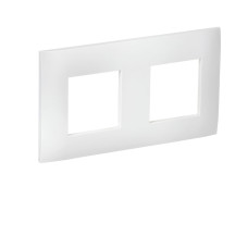 Рамка 2-местная SK-F02W арктический белый IEK Skandy (SK-M22-K01) Рамка 2-местная SK-F02W арктический белый IEK Skandy (SK-M22-K01)