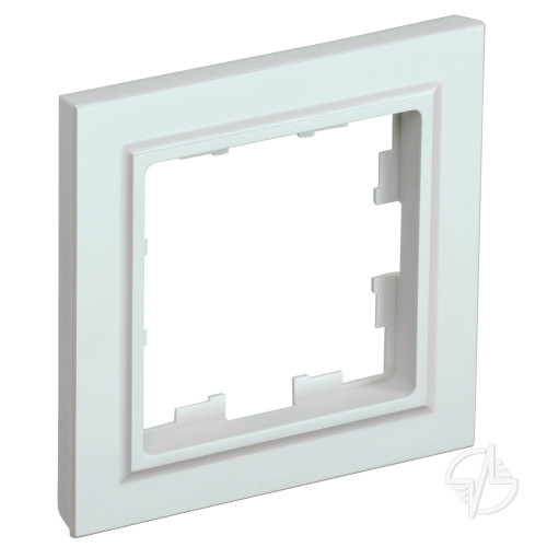 Рамка 1 пост РУ-1-БрЖ жемчуг BRITE (BR-M12-K36)