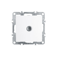 Розетка телевизионная 1-местная (механизм), STEKKER, PST00-9108-01, 75 Ом, 5-862МГц, серия Эрна, белый (39315) Розетка телевизионная 1-местная (механизм), STEKKER, PST00-9108-01, 75 Ом, 5-862МГц, серия Эрна, белый (39315)