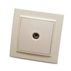 Розетка телевизионная 1-местная, STEKKER, PST00-9008-02, 75 Ом, 5-862МГц, серия Эрна, слоновая кость (39234) Розетка телевизионная 1-местная, STEKKER, PST00-9008-02, 75 Ом, 5-862МГц, серия Эрна, слоновая кость (39234)