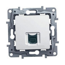 Розетка компьютерная RJ45 категория 6 UTP белая (672253)