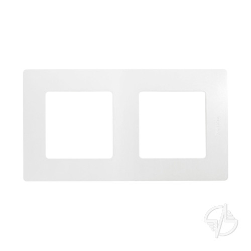 Рамка 2 поста белая Legrand/Daccord (672502)