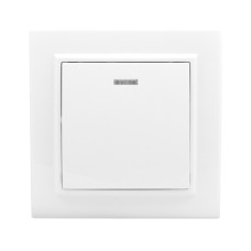 Минск Выключатель 1-клавишный СП с индикатором,10А, белый EKF Basic (ERV10-121-10) Минск Выключатель 1-клавишный СП с индикатором,10А, белый EKF Basic (ERV10-121-10)