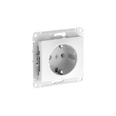 Розетка с заземлением 16А быстрозажимные клеммы белый Glossa Systeme Electric (GSL000143S)