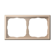 ARTGALLERY рамка 2-постовая, универсальная, песочный Systeme Electric (GAL001202)