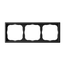 ARTGALLERY рамка 3-постовая, универсальная, карбон Systeme Electric (GAL001003)