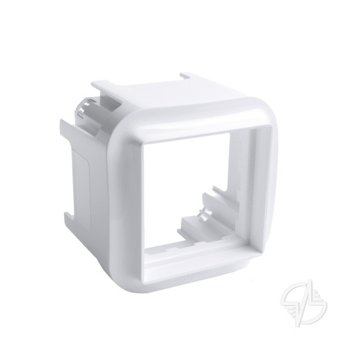 Quteo Адаптер для механизмов Mosaic 45х45 наружный белый (782225)
