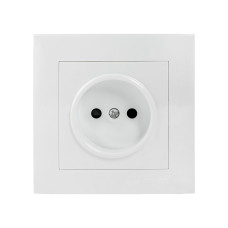 Валенсия розетка 1-местная б/з 10А белая с защ, штор, EKF PROxima (EWR10-022-10) Валенсия розетка 1-местная б/з 10А белая с защ, штор, EKF PROxima (EWR10-022-10)
