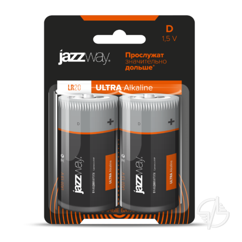 Батарейки, ULTRA ALKALINE (Щелочные) LR20UP-2B