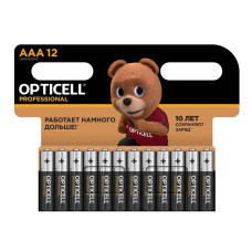 Элемент питания алкалиновый LR03 Basic Opticell AAA (5052006)