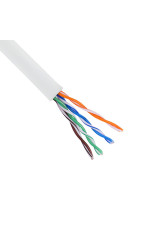 Кабель витая пара U/UTP кат.5E 4х2х24AWG solid CU PVC серый GENERICA (BC1-C5E04-111-305-G)