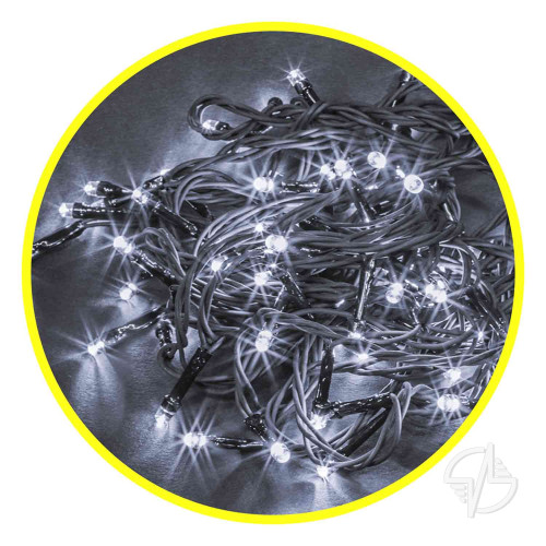 Гирлянда «нить» белая 6,5 м (61805 NGF-S01)