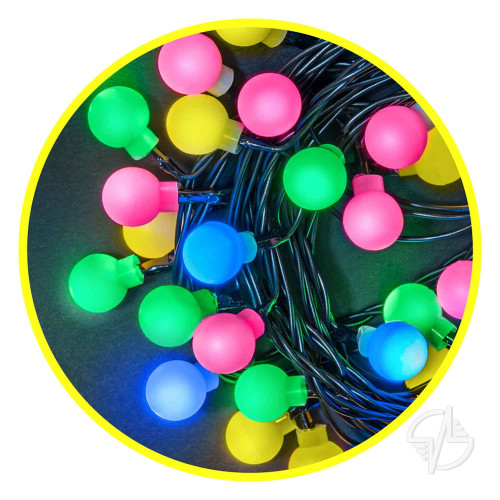 Гирлянда разноцветная шарики (61835 NGF-B01)