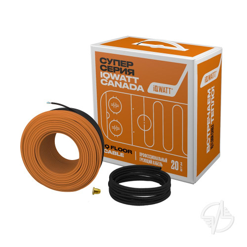 Греющий кабель для теплого пола IQ FLOOR CABLE - 70 м под керамическую плитку