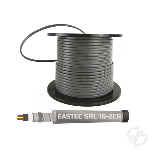 Греющий кабель EASTEC SRL 16-2 M=16W (без оплетки)