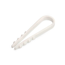 Дюбель-хомут 5-10мм белый (100шт) КВТ (56866) Дюбель-хомут 5-10мм белый (100шт) КВТ (56866)