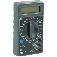 Мультиметр цифровой Universal M832 IEK (TMD-2S-832) Мультиметр цифровой Universal M832 IEK (TMD-2S-832)