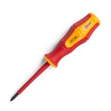 Отвертка диэлектрическая Профи PZ/FL1х80 (79778)