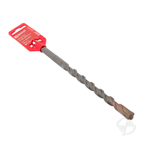 Бур по бетону SDS-plus 12х160 мм (4 резца 4S спираль) EKF (db-12-160-4x4)