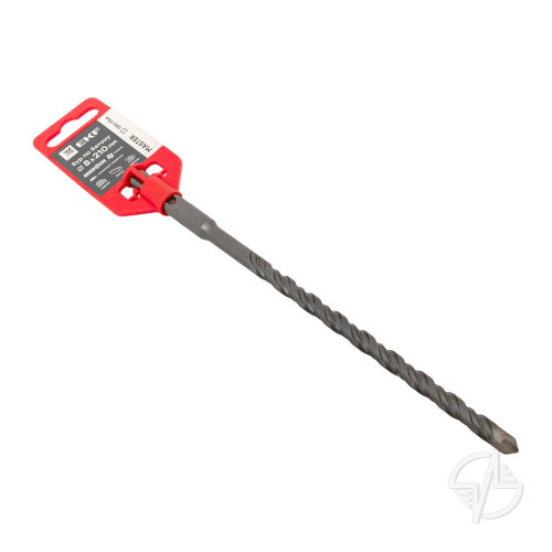 Бур по бетону SDS-plus 8х210 мм (2 резца 4S спираль) EKF (db-8-210-2x4)