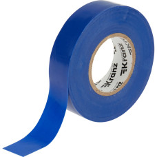 Изолента ПВХ KRANZ профессиональная, 0.18х19 мм, 20 м, синяя (KR-09-2805)