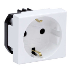 VIVA Розетка силовая с заземлением белая DKC/VIVA (45005)