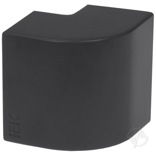 Угол внешний КМН 40х25 черный (4шт/компл) IEK (EL-KK10D-N-040-025-K02)