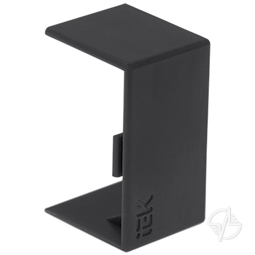 Соединитель на стык КМС 16х16 черный (4шт/компл) IEK (EL-KK10D-S-016-016-K02)