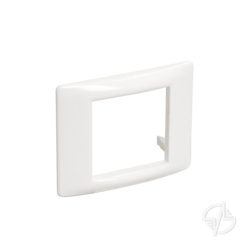 Рамка и суппорт универсальные на 2 модуля белые IEK