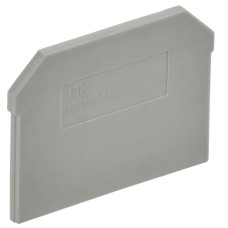 Заглушка для CTS-MC 3 вывода 4мм2 серая IEK (YCT12-00-3-K03-004-ZGL)