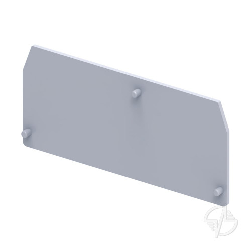 Крышка концевая OptiClip EPCSC16T-серый для клемм CSC16T КЭАЗ (289727)