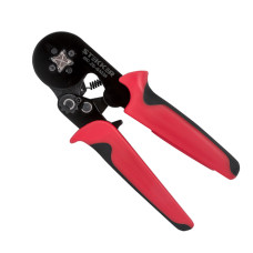 Кримпер STEKKER CTLS006-240 для обжима клемм и наконечников 0,25-10мм2, красный (39353) Кримпер STEKKER CTLS006-240 для обжима клемм и наконечников 0,25-10мм2, красный (39353)