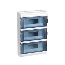 Корпус модульный пластиковый навесной КМПн-36 IP55 IEK (MKP72-N3-36-55) Корпус модульный пластиковый навесной КМПн-36 IP55 IEK (MKP72-N3-36-55)